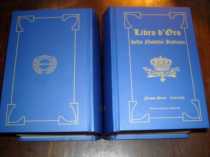 libro d' oro della nobiltà italiana 